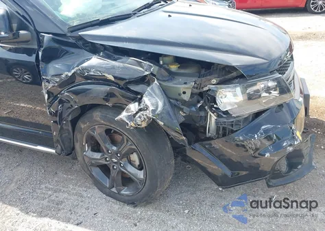 2020 Dodge Journey Crossroad из США, поврежденный, VIN 3C4PDCGB2LT260452